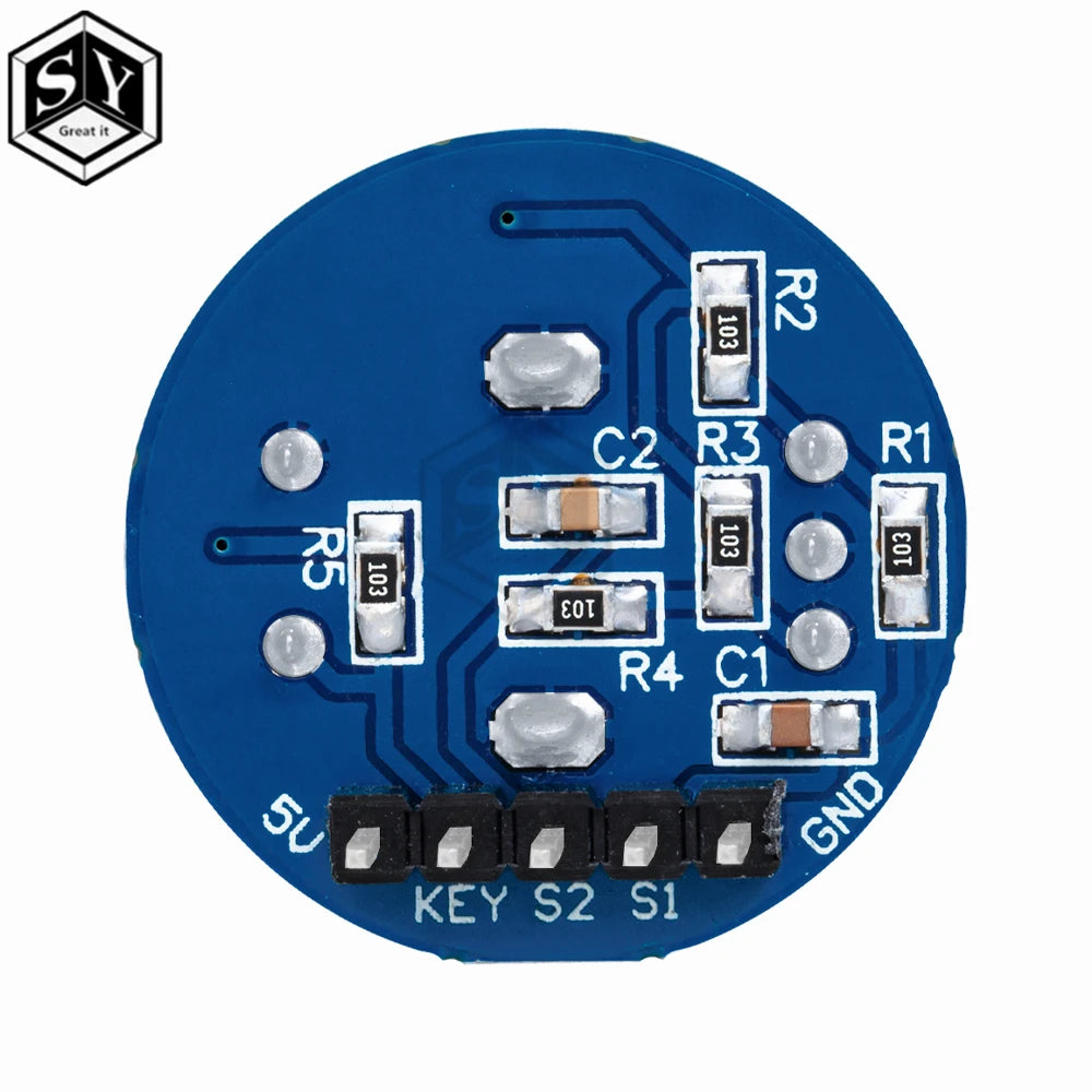 Rotary Encoder Module for Arduino Brick Sensor Development Round Audio Rotating Potentiometer Knob Cap EC11
