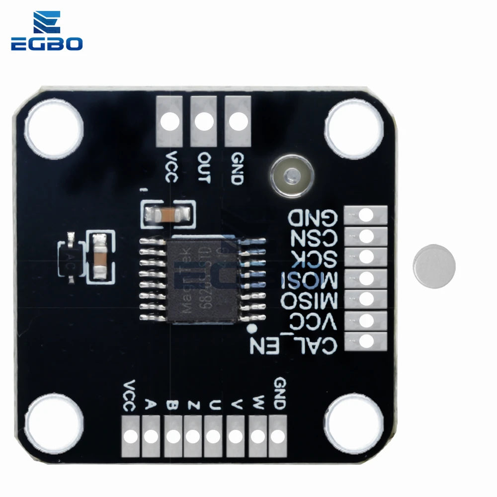 MT6826S High Precision High Speed Magnetic Encoder Magnetic Induction Angle Measurement Sensor Module for arduino