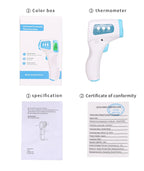 Multifunction Thermometer Three-color Backlit Display Forehead Thermometer Digital Display Infrared Alarm Human Body Thermometer