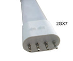 Horizontal Pl 2Pin G23/GX23 4W 5W 7W LED Tube Light Desk Reading Table Lamp Replace CFL PL-S 7W/9W/13W,Remove Electronic Ballast