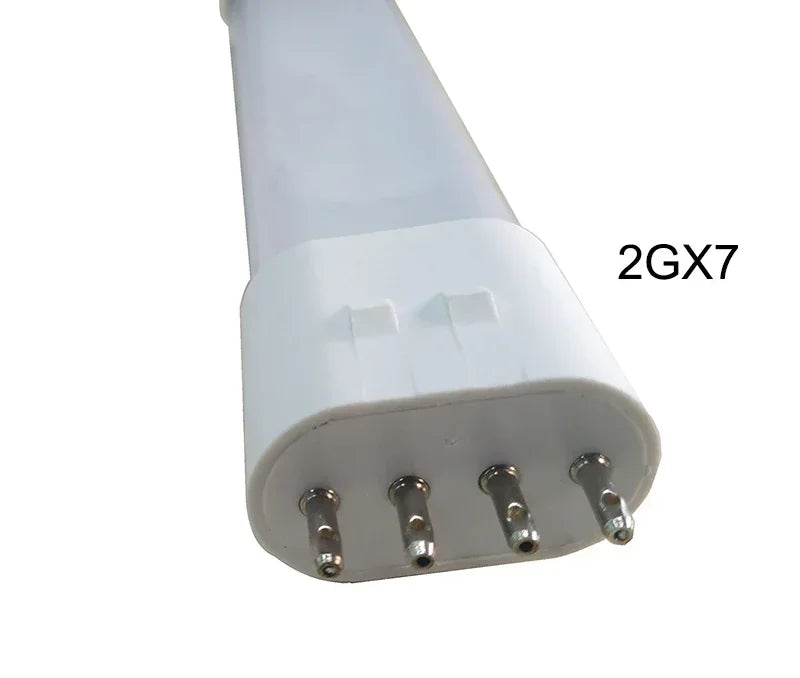 Horizontal Pl 2Pin G23/GX23 4W 5W 7W LED Tube Light Desk Reading Table Lamp Replace CFL PL-S 7W/9W/13W,Remove Electronic Ballast