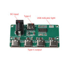 USB2.0 Hub Module DC5V Type C 1 To 4 Port Splitter Board DIY Electronic Circuit Expansion Adapter