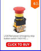 XB2-BS542 Emergency Stop Rotary Push Button Switch 1NC 2NC 1NO/1NC 2 Position Locking 22mm Mushroom Head Button