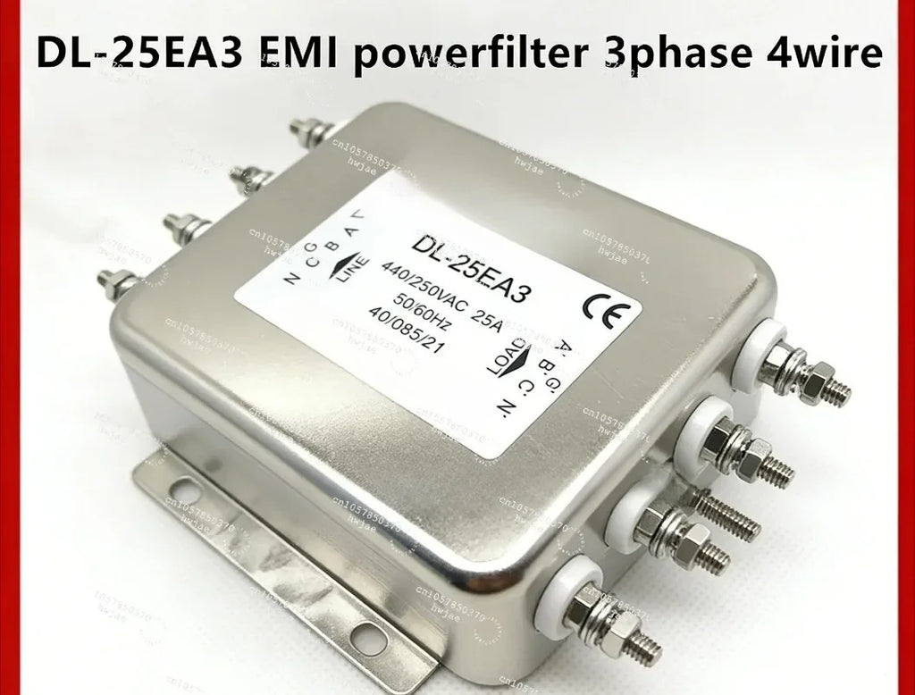 For Three-phase Four Wire [ZOB] 100% NEW And Original Jianli DL-25EA3 EMI Industrial Grade Power Filter