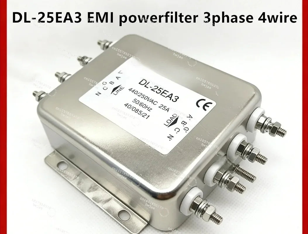 For Three-phase Four Wire [ZOB] 100% NEW And Original Jianli DL-25EA3 EMI Industrial Grade Power Filter