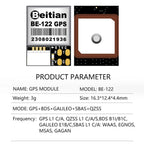 Beitian GPS Module BE-120 BE-122 M10 GNSS GPS Antenna Receiver with Flash for Flight Controller FPV UAV PX4 PIX32 RC Drone
