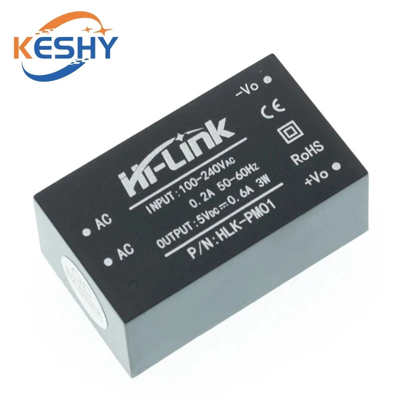 HLK-PM01 HLK-PM03 HLK-PM12 AC-DC 220V to 5V/3.3V/12V Mini Power Supply Module Intelligent Household Switch HLK-5M05
