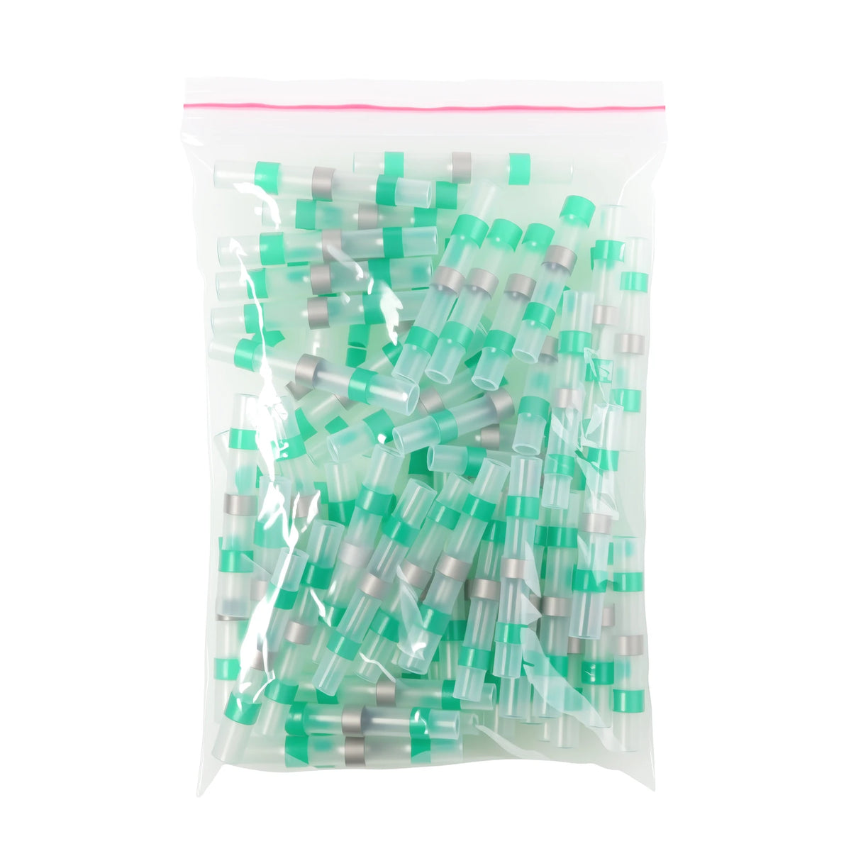 50 - 500pcs Solder Seal  Wire Connectors 3:1 Heat Shrink Butt Crimp Terminals Waterproof Electrical Cable Splice Connector