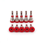10Pcs Brass 2mm Small Size Banana Female Jack Panel Mount Test Socket Connector