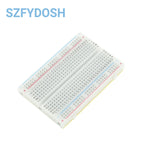1-10pcs 400 Tie Points Solderless PCB Breadboard Mini Universal Test Protoboard DIY Bread Board for Bus Test Circuit Board