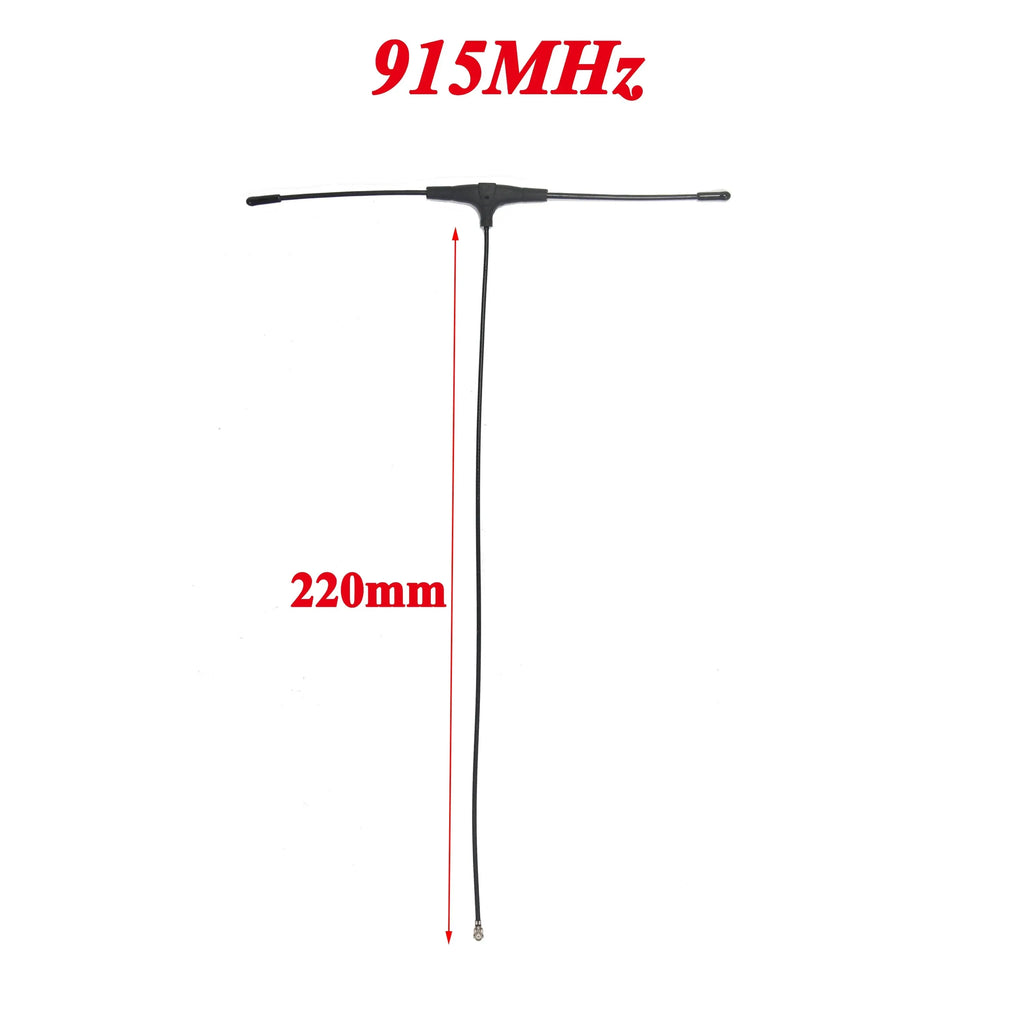 915MHz 2.4G T-type ELRS Antenna 78/120/220mm  IPEX 1 IPEX1 for FPV Drone TBS CROSSFIRE FRSKY R9mm R9MX ELRS Nano EP1 RX Receiver