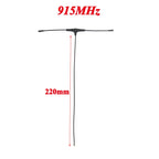 915MHz 2.4G T-type ELRS Antenna 78/120/220mm  IPEX 1 IPEX1 for FPV Drone TBS CROSSFIRE FRSKY R9mm R9MX ELRS Nano EP1 RX Receiver