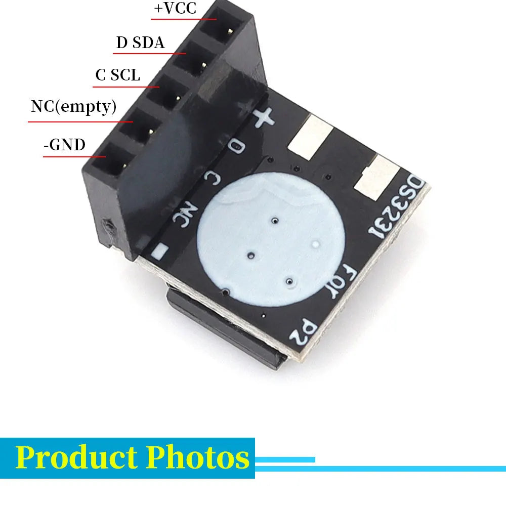 1/5/10PCS DS3231 AT24C32 IIC Module Precision Clock Module DS3231SN Memory Module Real Time Module 3.3V 5V For Raspberry Pi
