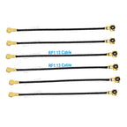 10PCS/lot MHF-4 U.fl Cable Pigtail U.fl RF-1 Female to MHF4 RF-4 Female Jack RG1.13 Cable for Router 3G 4G Modem