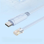 USB To RJ45 Usb To Console Debugging Cable RJ45 Cable H3c Router Switch Control Cable CH340 Applies To Cisco Switch Cables