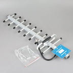 ZQTMAX 13dB Yagi Antenna 824-960MHz For cell phone signal booster 800 / 850 / 900 MHz CDMA GSM Repeater 2g 4g mobile amplifier