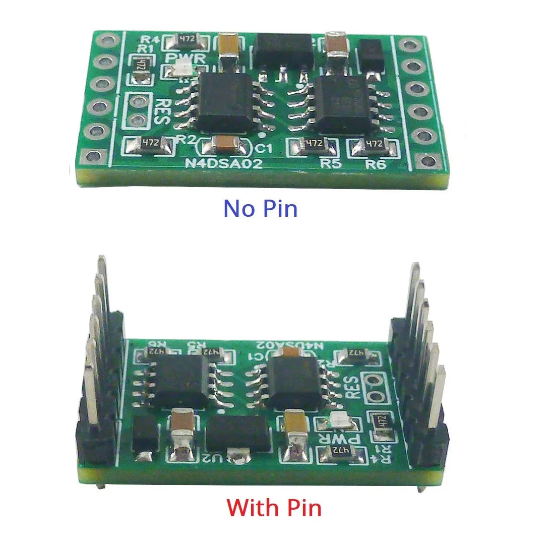 2CH -55 to +125C Modbus Temperature Sensor Module DS18B20 RS485 Adapter Board for PLC Paperless Recorder Thermostatic Controls