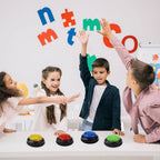 1/2/4/8-piece Buzzer Buttons Game, Answer Buzzers for Game Quick Desktop Quick Answer Games for Kids Classroom, Quizzes Party