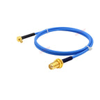 1PCS SMA to MCX RG405 Cable SMA/ RP-SMA Male Female to MCX Male Straight/Right Angle Plug 086 Pigtail 50Ω High Frequency Jumper