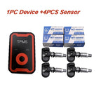 Programmable TPMS Sensors 2 in 1 433MHz+315MHz Support Programming With CELL PHONE Tire Pressure Monitor System