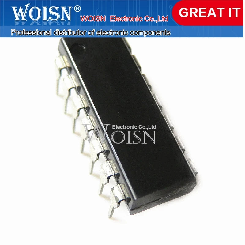 10pcs/lot 74ACT00PC 74ACT00 For IC GATE NAND QUAD 2 INPUT DIP-14