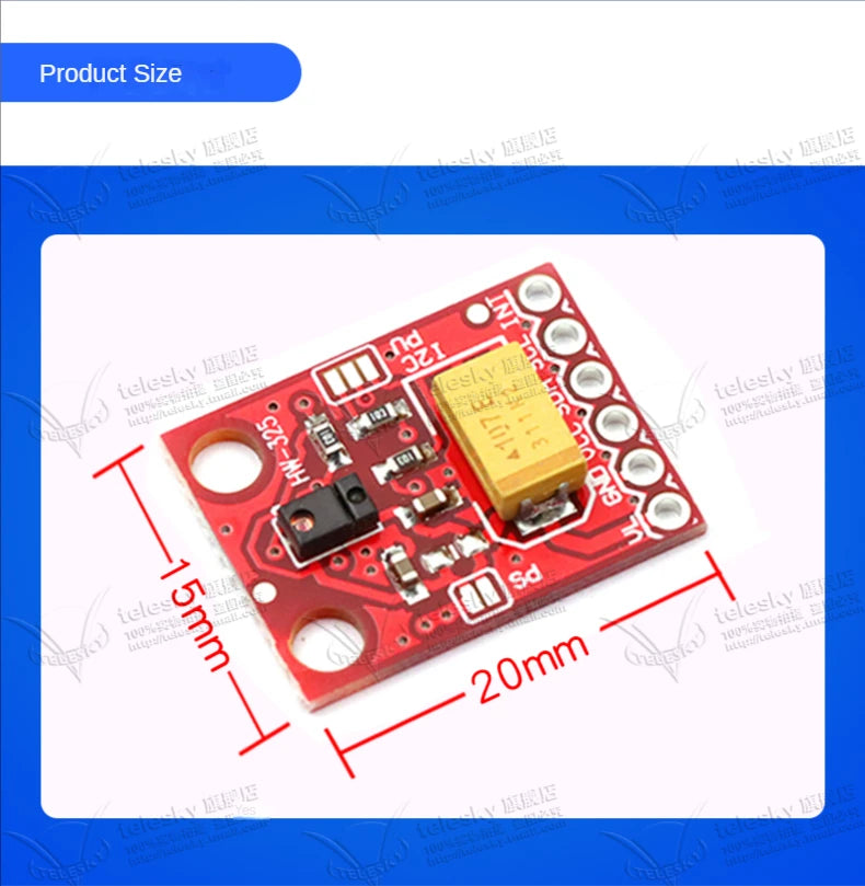 7620 Gesture Recognition Sensor PAJ7620U2 9 Gesture Recognition Sensor Modules RGB Infrared Sensing Modules