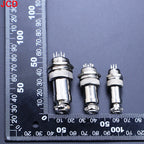 JCD 1Set GX12 GX16 GX20 2 3 4 5 6 7 8 9 10 12Pin Docking Aviation Plug Socket Waterproof Circular Connector