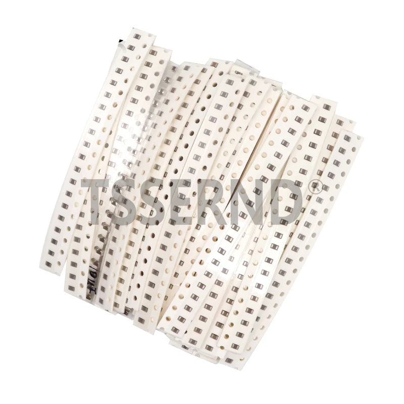 320PCS 720PCS 0603 0805 1206 SMD Capacitor Assorted Kit 16/36/50Values 1PF - 10UF Capacitance Set 100NF 0.1UF 1UF 2.2UF 4.7UF