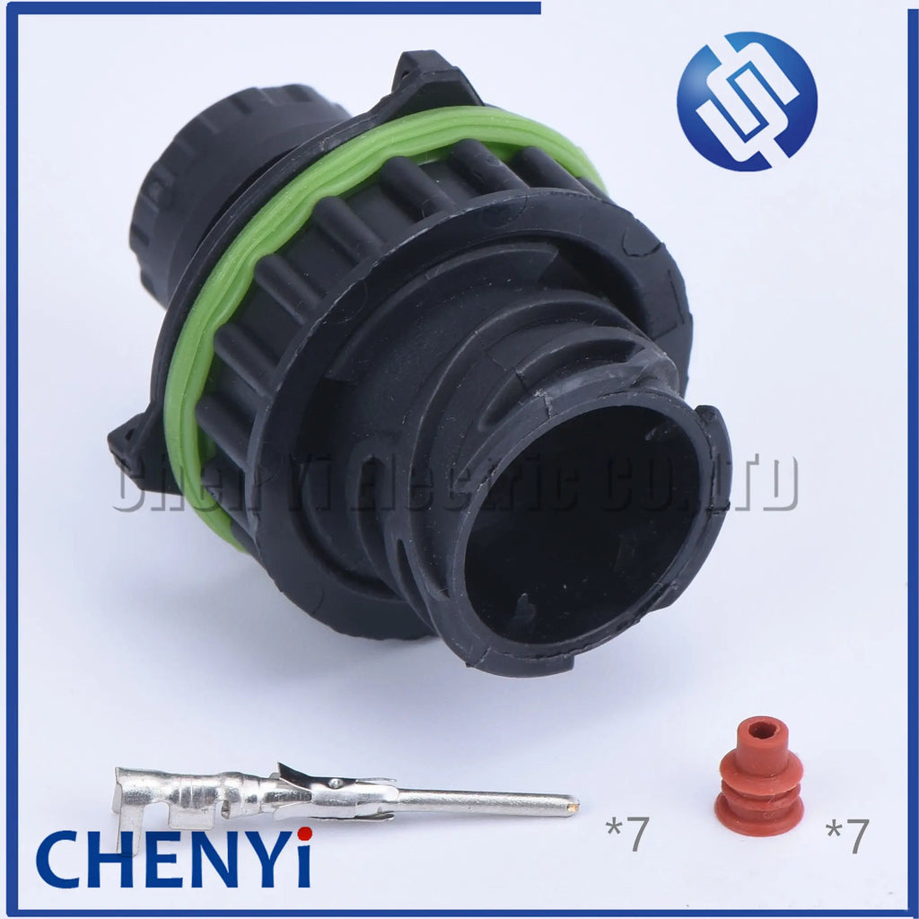 2 set 7 pin 1.5 mm BU-STE KPL CIRCULAR DIN HOUSINGS Male or Female Connector 968421-1 967650-1 1718230-1 with cable Sheath
