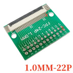 FPC FFC Flexible Cable Adapter Board 1.0mm Pitch Connector SMT to 2.54mm 4/5/6/7/8/9/10/12/14/15/16/18/20/22/24/26/28/30/32/40P
