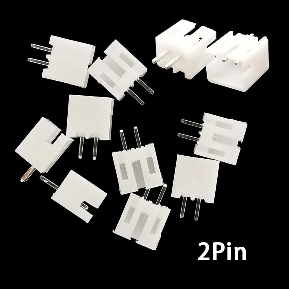 50/100PCS JST PH2.0mm Wire Connector Male Housing 2mm 2.0mm Pitch 2/3/4/5/6Pin Male Plug Plastic Shell Pin Header PCB Terminal