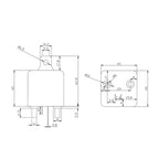 Universal DC 12V 24V 100A 120A 200A WM686 Relay 4 Pin Normal Open Car Starter For Battery ON/OFF Split Charge Switch