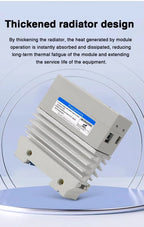 10A 25A 40A 60A 80A 100A Single Phase Slim SSR Solid State Relay With Heat Sink Industrial Relay DIN Rail Mount