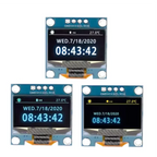 1-10pcs 0.96 inch oled IIC Serial 128X64 I2C SSD1306 12864 LCD Screen Board OLED Display Module For Arduino White BLUE YELLOWBLU