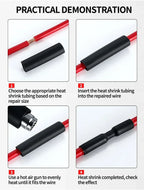 4:1 Heat Shrink Tube With Glue Thermoretractile Heat Shrinkable Tubing Dual Wall Heat Shrink Tubing 4 6 8 12 16 20 24 32mm