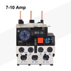 Thermal Overload Motor Relay 3 Phase AC 50Hz/60Hz FR NR2-25 IP20 Plug-in With Indicator Light For CJX2 Series Contactors