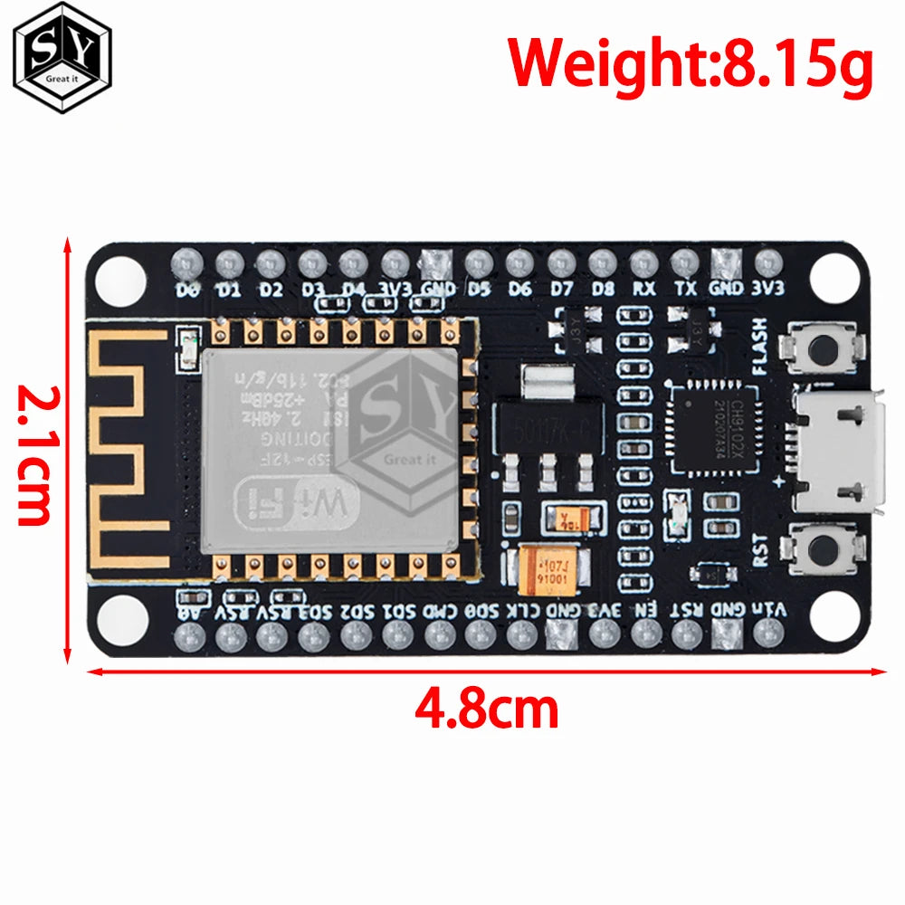 1PCS NodeMCU Motor Shield Board L293D for ESP-12E from ESP8266 esp 12E kit diy rc toy wifi rc smart car remote contro