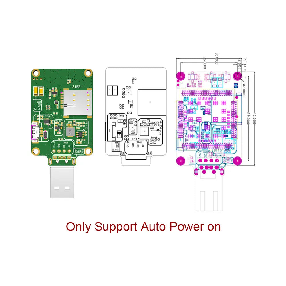 SIM7000E USB Dongle SIMCOM Cat-M/NB-IoT/GSM Module LPWA+NBIOT+CATM Development Board breakout kit  Europe/Middle East/Africa