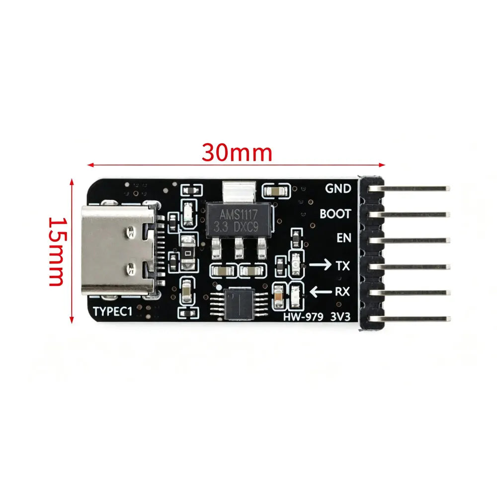 ESP32 Auto Burner Auto Downloader Module ESP8266 Burner USB to Serial Burner Module USB to TTL Module Type-C