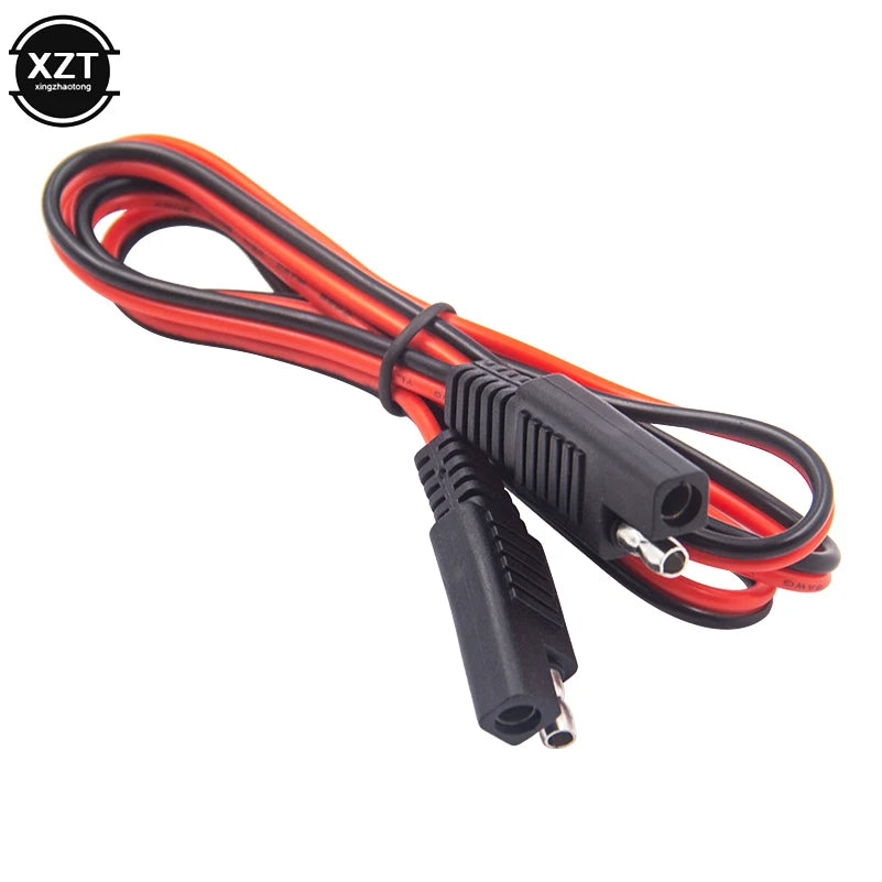 1M/2M 10A Male to Female SAE to SAE Extension Cable Quick Disconnect Wire Harness SAE Connector Pure Copper 0.75 Square