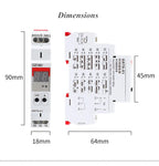 GEYA GRT8-X Digital Display Multifunction Timer Relay 16A with 20 Function Choices AC DC 12V 24V 220V 230V