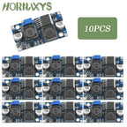 1-10Pcs XL6019 (XL6009 Upgrade) 20W 5-32V to 1.3-35V Automatic Step-Up Step-Down Dc-Dc Adjustable Converter Power Supply Module