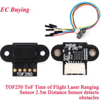 1-10Pcs VL53L0X V2 VL53L1X VL53L3CX VL53L4CD VL6180X  VL53L8CX VL53L7CX Time-of-Flight ToF Laser Ranging Sensor Module IIC