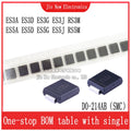 50PCS/LOT SMC DO-214AB ES5A ES5A ES5J ES3J RS5M  RS3M ES5D ES3D ES5G ES3G 3A 5A 200V 400V 600V 1000V 1KV SMD Fast Recovery Diode