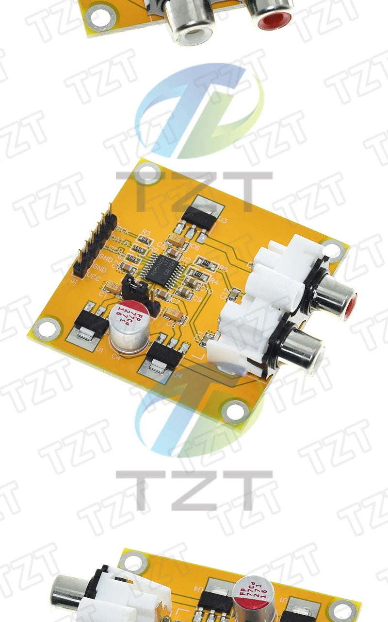 1/3PCS PCM5102 PCM5102A DAC Decoder Board I2S Input 32Bit 384K for Red Core Player Supports I2S Format/Left Justified