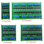 8CH Optocoupler Isolation MOSFET Output Module DIN Rail N/P Channel FET Non-contact PLC Switch Expansion Board