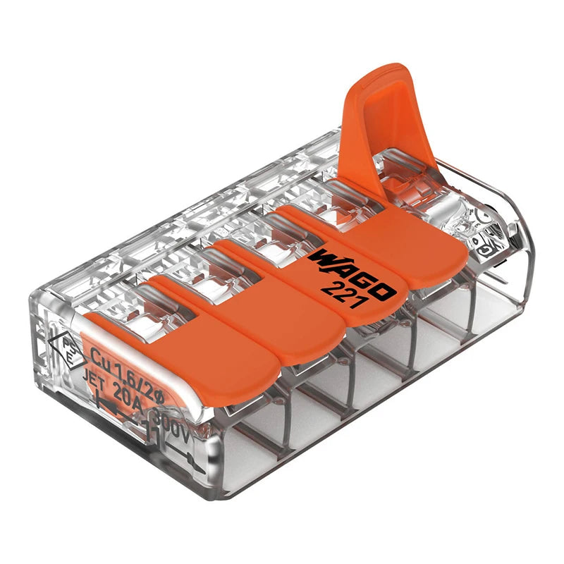 Wago Original Wiring Terminal 221 Series for Secure Connections