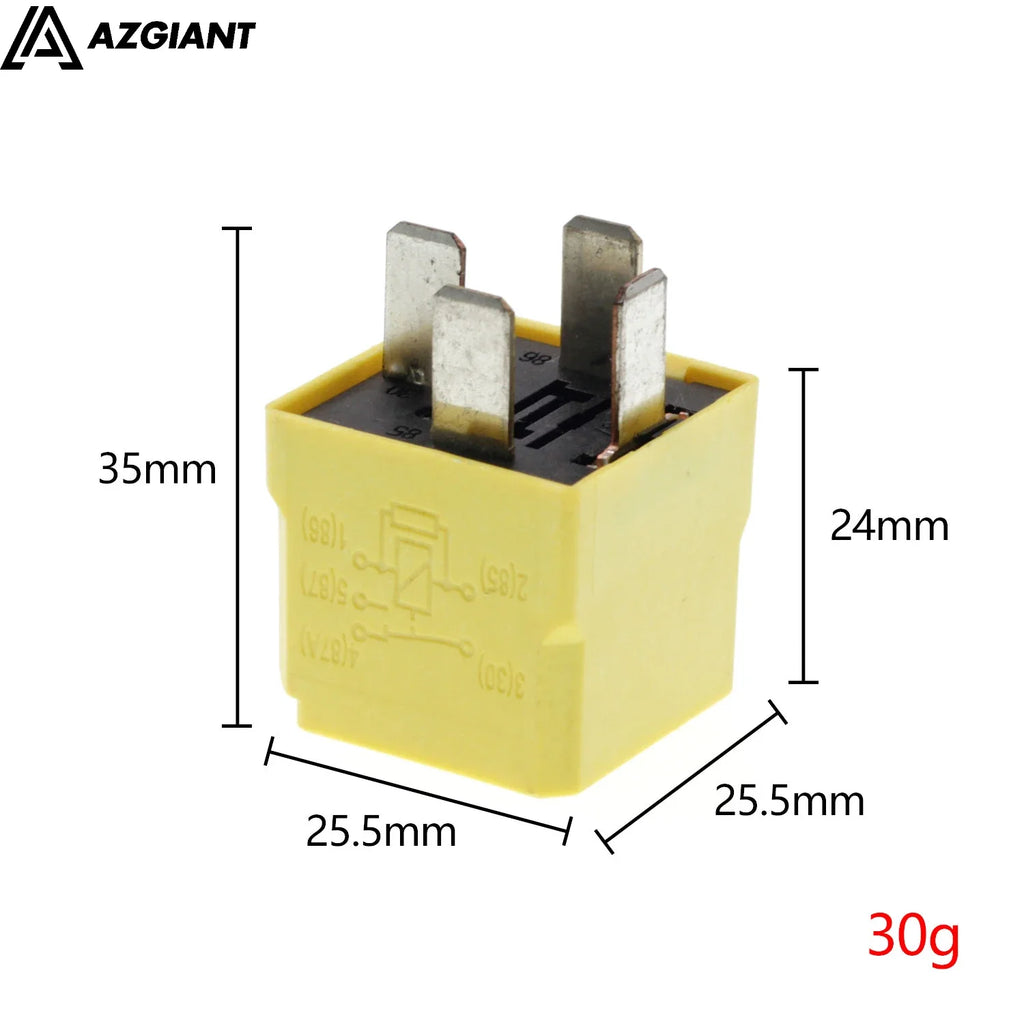 3PCS 4RD 007 794 12VDC Car Relay for Mercedes Benz Original Hella A/C Air Conditioning Fan Fuel Pump Relay