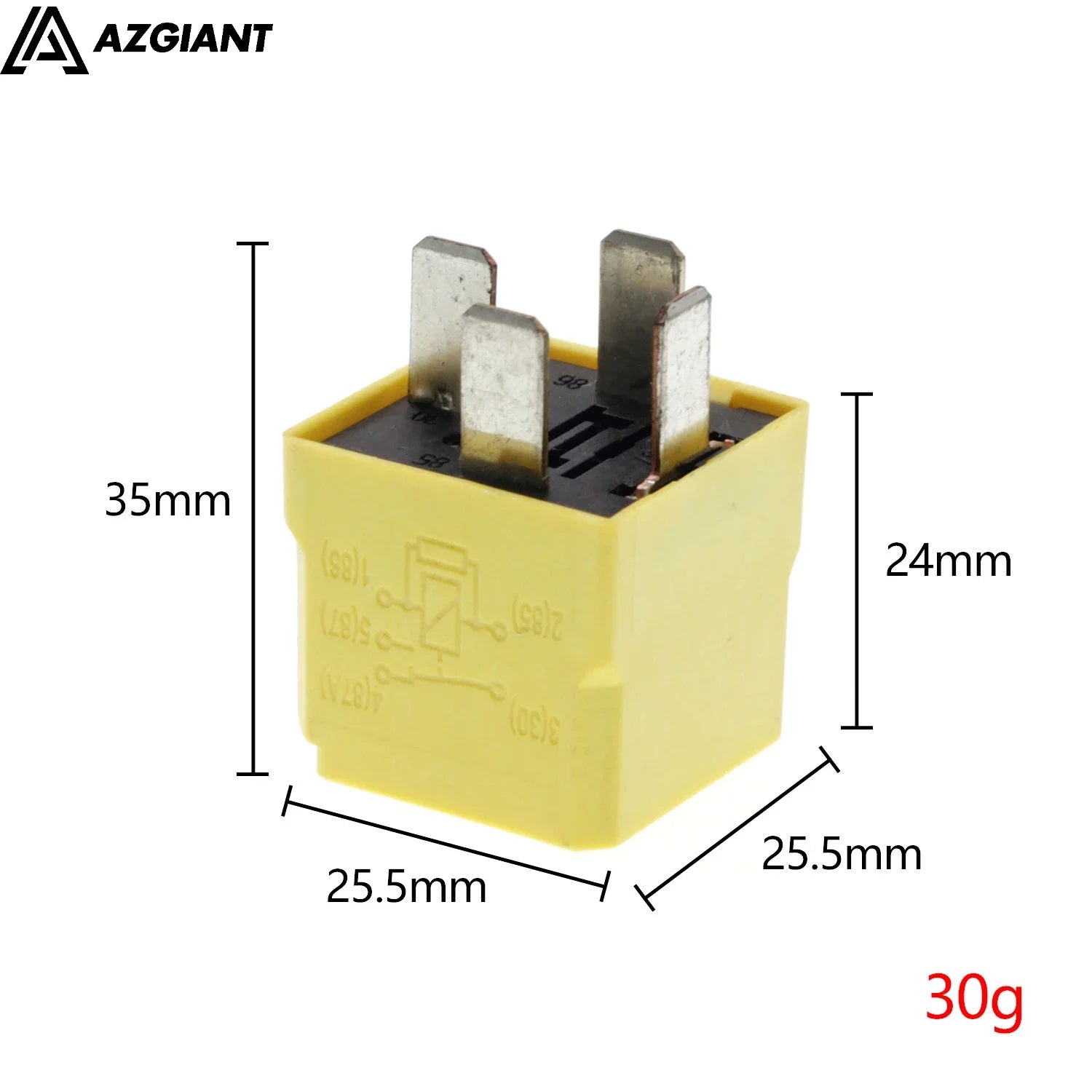 3PCS 4RD 007 794 12VDC Car Relay for Mercedes Benz Original Hella A/C Air Conditioning Fan Fuel Pump Relay