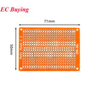 10Pcs/1pc 5x7CM 5x10CM 6.5x14.5CM 9x15CM Prototype Board Single Sided PCB Protoboard Universal  Experiment Matrix Circuit Board